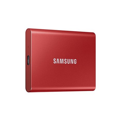 Samsung | Portable SSD | T7 | 1000 GB | N/A "" | USB 3.2 | Red - 2